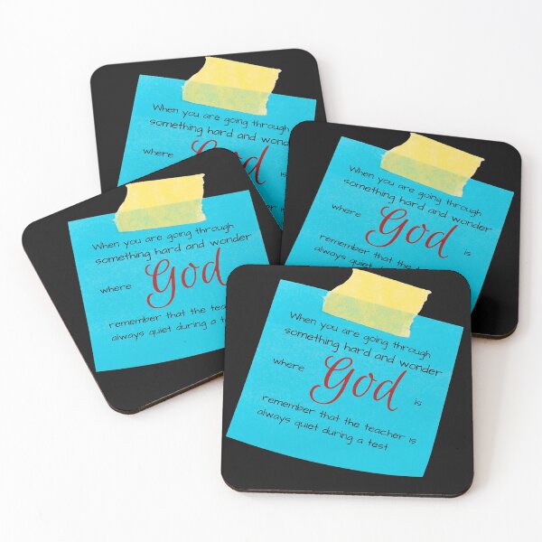 Item preview, Christian Encouragement Message "Where Is God"  designed and sold by mariab626.