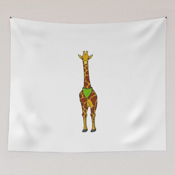 Artikelvorschau, Giraffe mit Halstuch entworfen und verkauft von Snabdesign84.