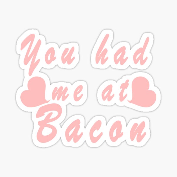 Like Bacon Stickers Redbubble - francis bacon foundation roblox hair drawing cheeseburger