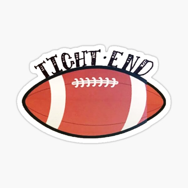 Football - Tight End Sticker