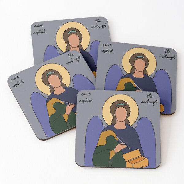 Item preview, Saint Raphael The Archangel designed and sold by KMumey Designs.