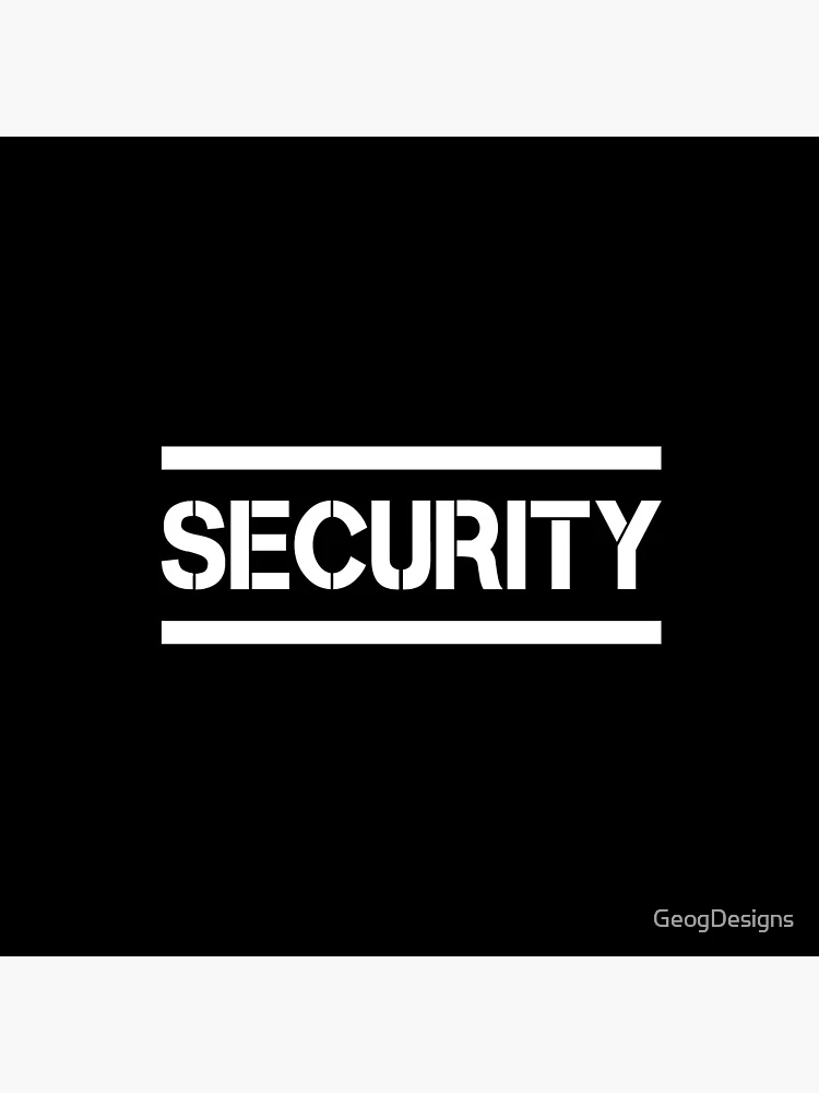 Thumbnail 3 of 3, Pin,  Security guards designed and sold by GeogDesigns.