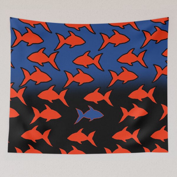 Item preview, Fish Shoal designed and sold by thelittleforest.