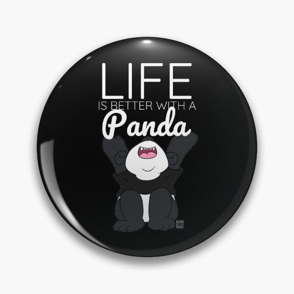 Item preview, Life Is Better With A Panda - Funny Panda designed and sold by BandOfThePand.
