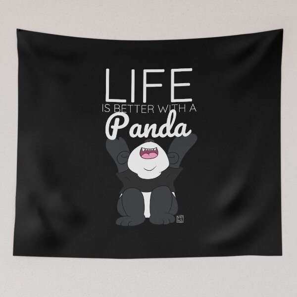 Item preview, Life Is Better With A Panda - Funny Panda designed and sold by BandOfThePand.