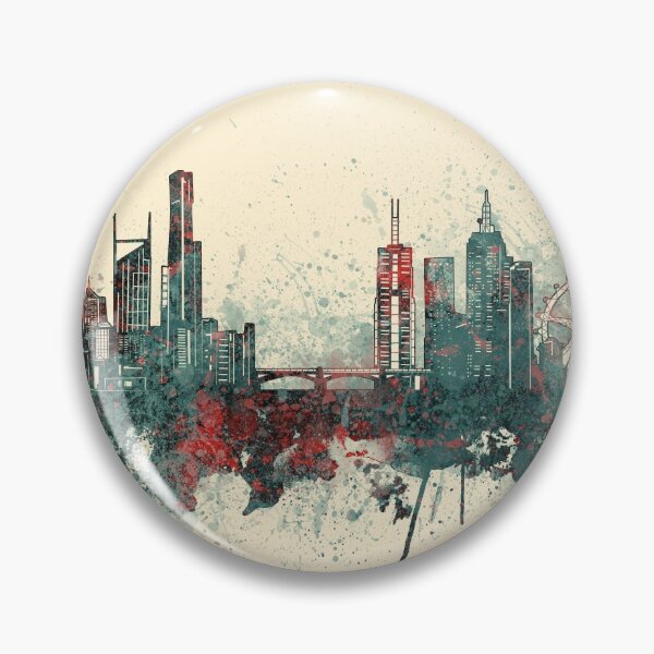Item preview, melbourne skyline designed and sold by BekimART2.