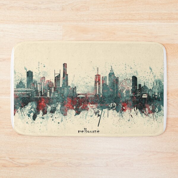Item preview, melbourne skyline designed and sold by BekimART2.