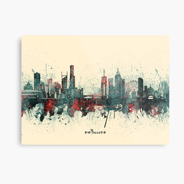 Item preview, melbourne skyline designed and sold by BekimART2.