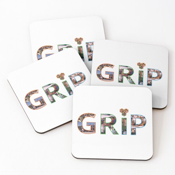 Item preview, GRiP Collage Logo with color designed and sold by gripperz.