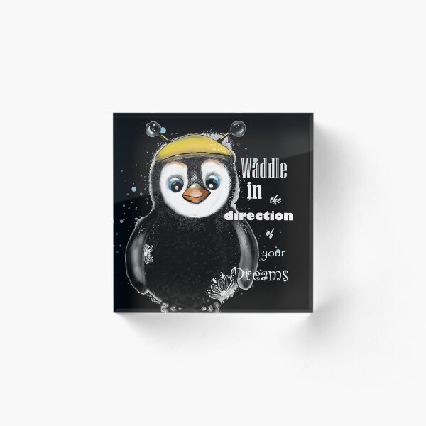 Waddle Acrylic Block