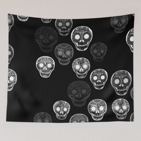 Item preview, Day of the Dead Skull Parade designed and sold by OneHorn.