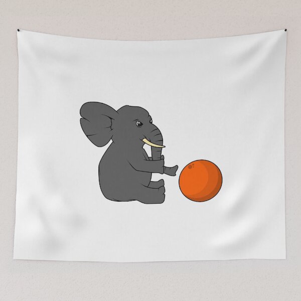 Item preview, Elephant with Ball designed and sold by Snabdesign84.
