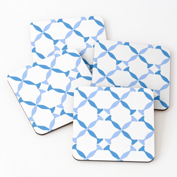 Item preview, Abstract fantasy light and dark blue designed and sold by Abstractlara.