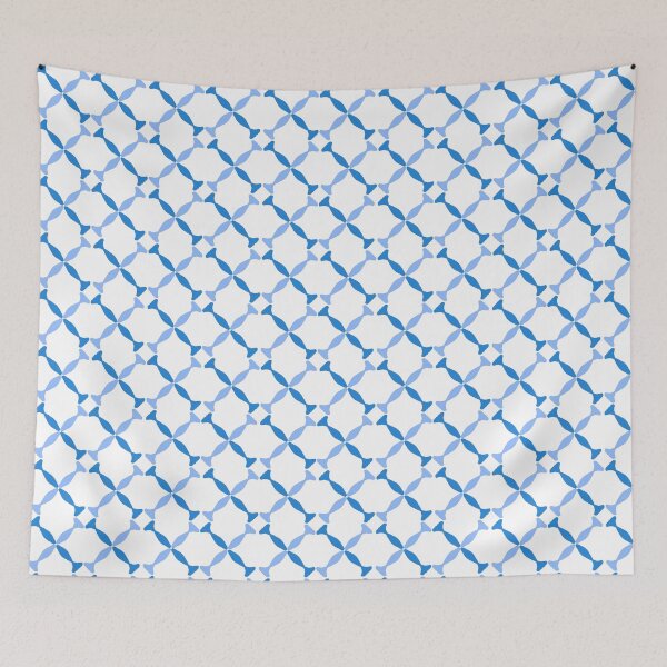 Item preview, Abstract fantasy light and dark blue designed and sold by Abstractlara.
