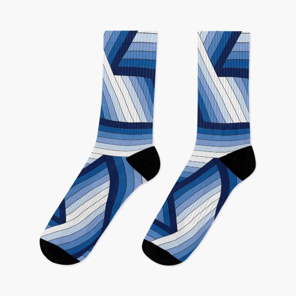 Item preview, Blue Cube Stripes designed and sold by Girih.