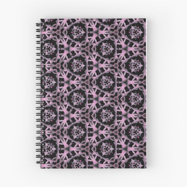 Item preview, Abstract black rose kaleidoscope pattern designed and sold by MindMirror.