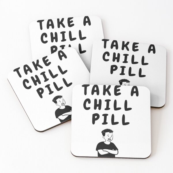 Item preview, take chill pill funny t shirt designed and sold by HIPNOTIZAR  CRAFTS.