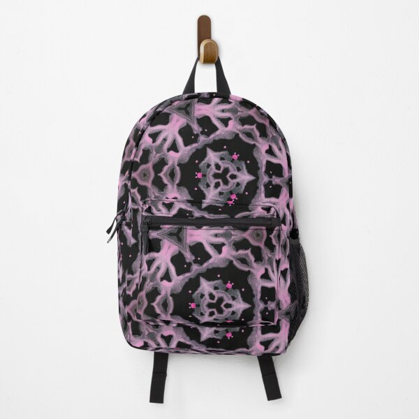 Item preview, Abstract black rose kaleidoscope pattern designed and sold by MindMirror.