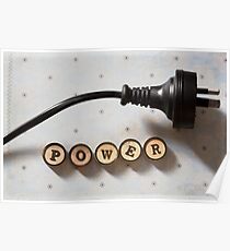 Word of the day: POWER Poster
