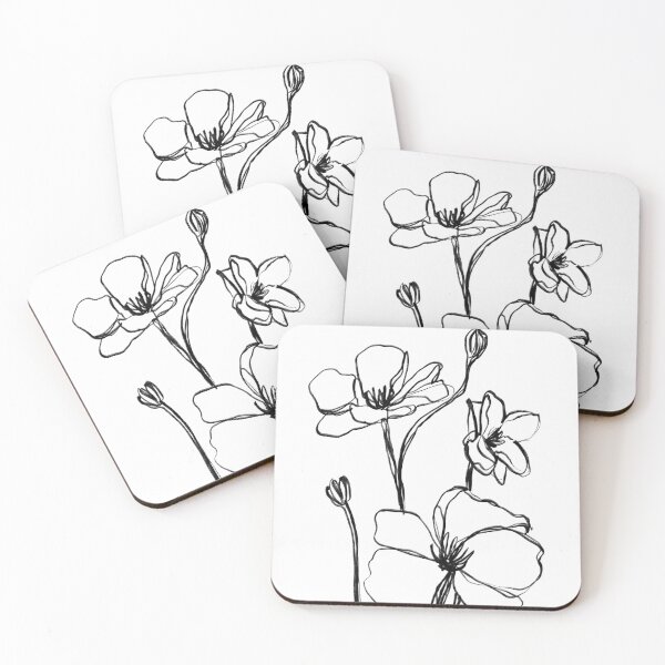 Item preview, One line flower designed and sold by trajeado14.
