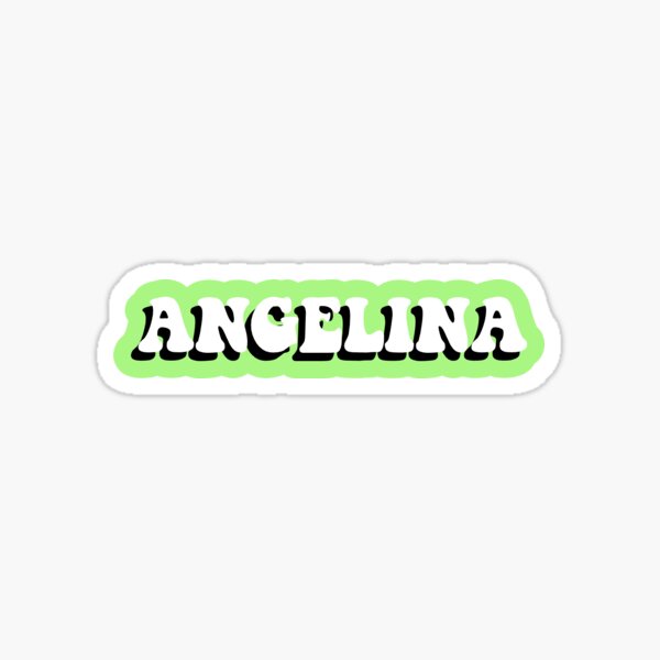 angelina-custom-name-sticker-sticker-for-sale-by-stickersbyang