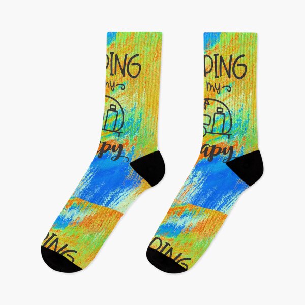 Item preview, Camping is my therapy designed and sold by Delicarte.