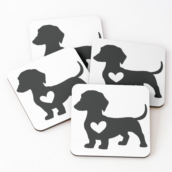 Item preview, Daschund Heart designed and sold by lolodesignprint.