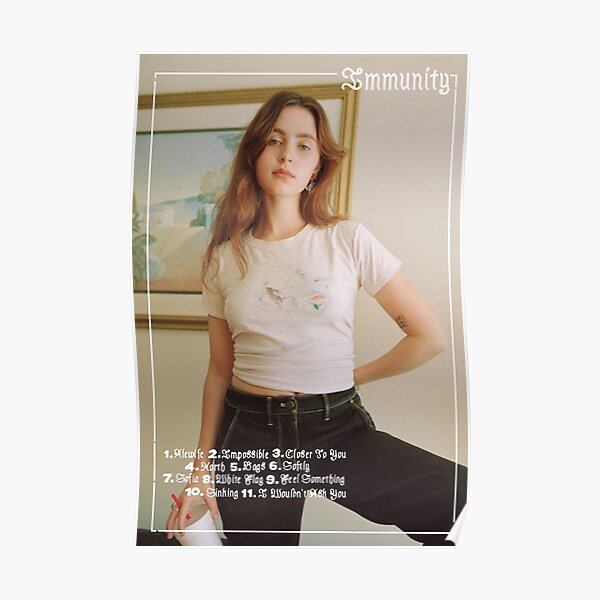 Clairo Immunity Poster Poster