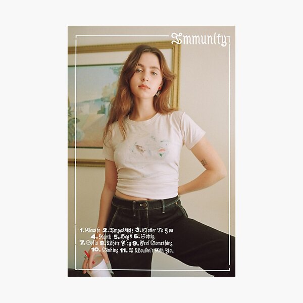 Clairo Immunity Poster Photographic Print