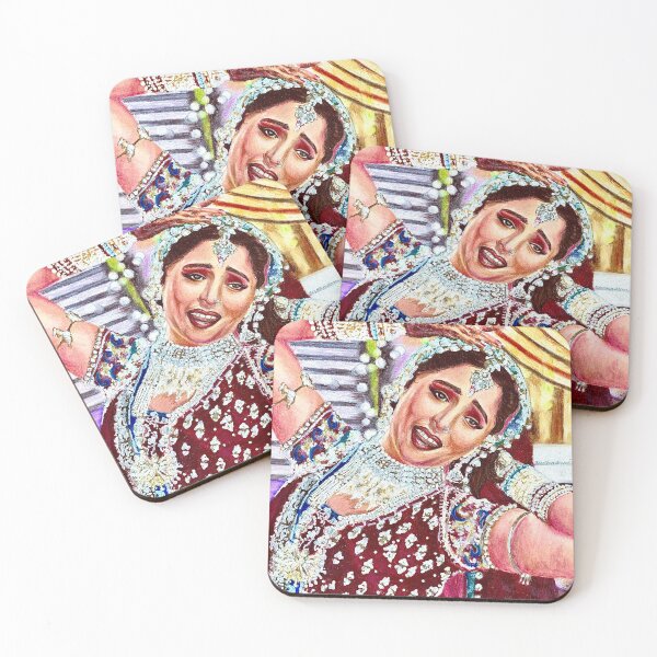 Item preview, Colored Pencil Portrait of Madhuri Dixit designed and sold by ArtsyAesthetic1.
