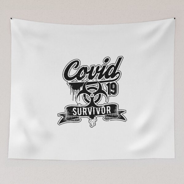 Item preview, Covid 19 survivor! designed and sold by Cutebutfunny.