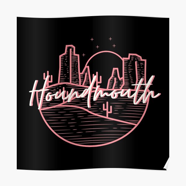 Houndmouth // Leuchtreklame Poster