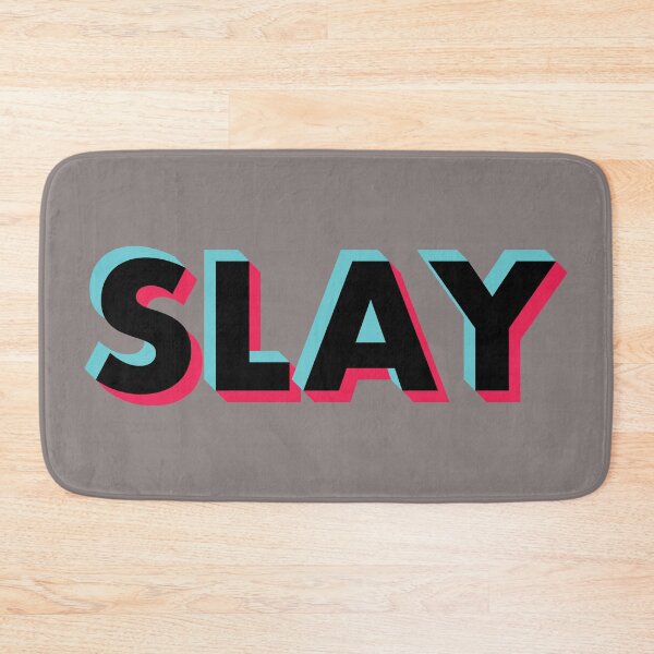 Item preview, Slay Glitch Black designed and sold by BeyondTheDeck.