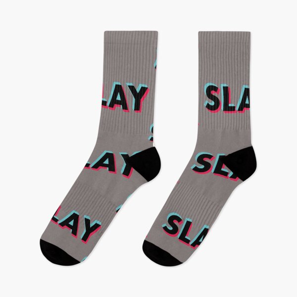 Item preview, Slay Glitch Black designed and sold by BeyondTheDeck.