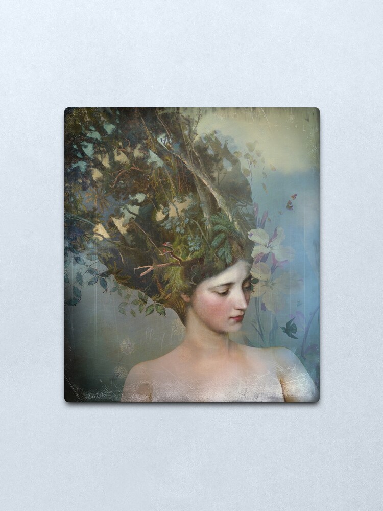 Alternate view of Portrait 17 Metal Print
