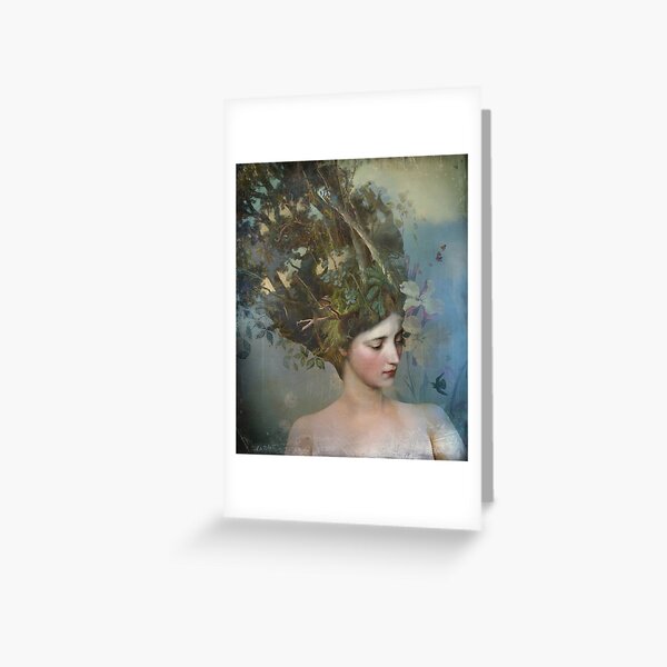 Portrait 17 Greeting Card
