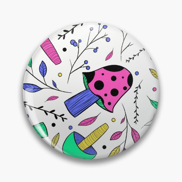 Item preview, Rainbow Mushrooms designed and sold by Shannon Donaldson.