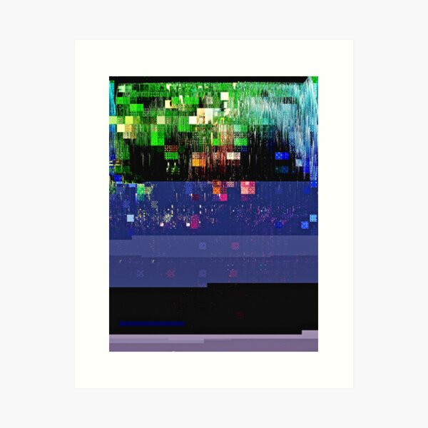 The edge Art Print