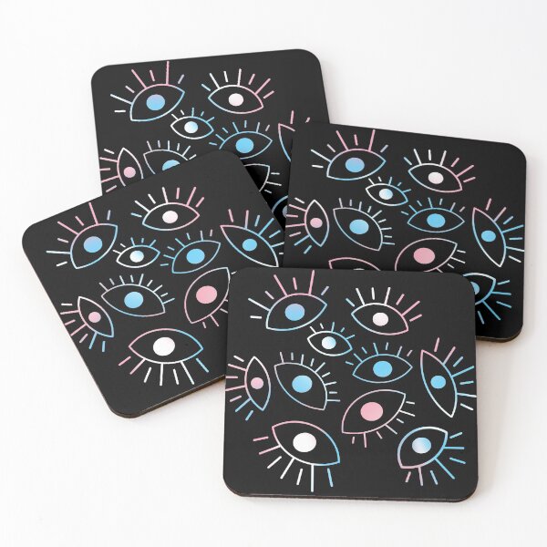 Item preview, Eyes of the Void - Transgender Pride designed and sold by rollingtape.