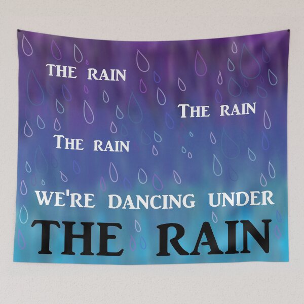 Item preview, Rain designed and sold by Uniquely Modern Art.