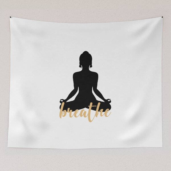 Item preview, breathe yoga meditation  designed and sold by LioPart.