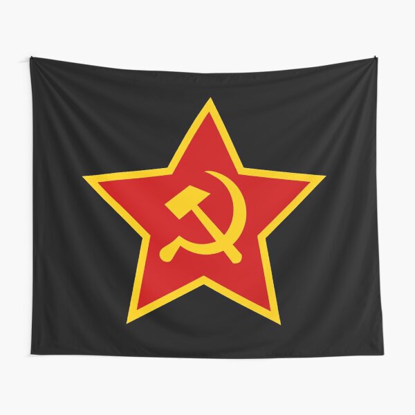 Soviet Red Army Hammer and Sickle ☭ Tapestry