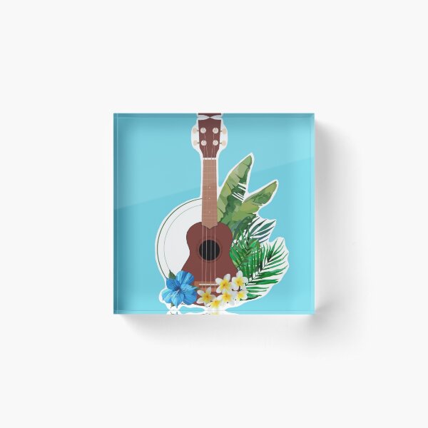 Item preview, Tropical Ukulele   designed and sold by Jessica Mueller.