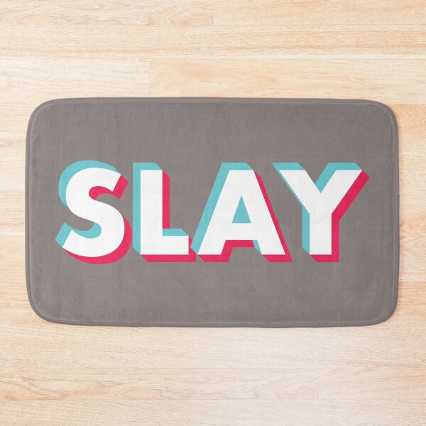 Item preview, Slay Glitch White designed and sold by BeyondTheDeck.