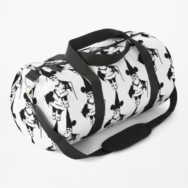 Streetart Stencilart Rex "It is Not real" Duffle Bag