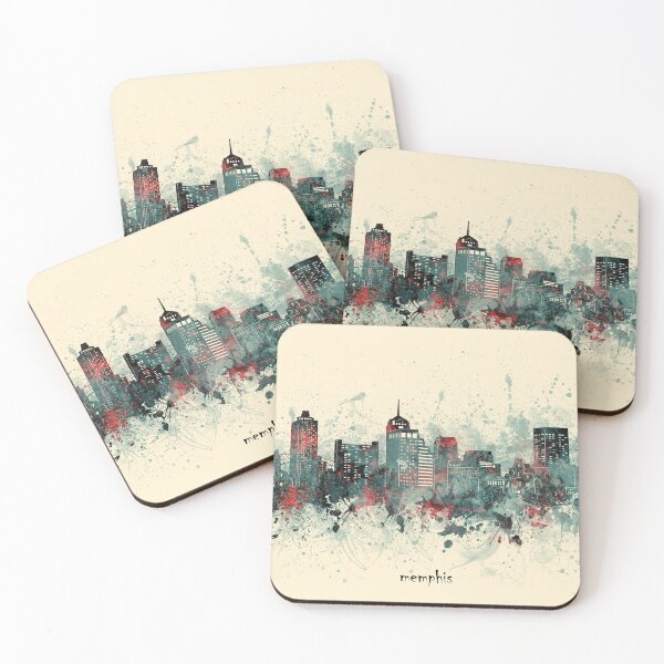 Item preview, memphis skyline designed and sold by BekimART2.