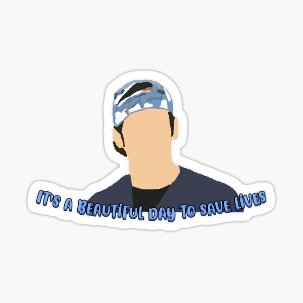 derek shepherd Sticker