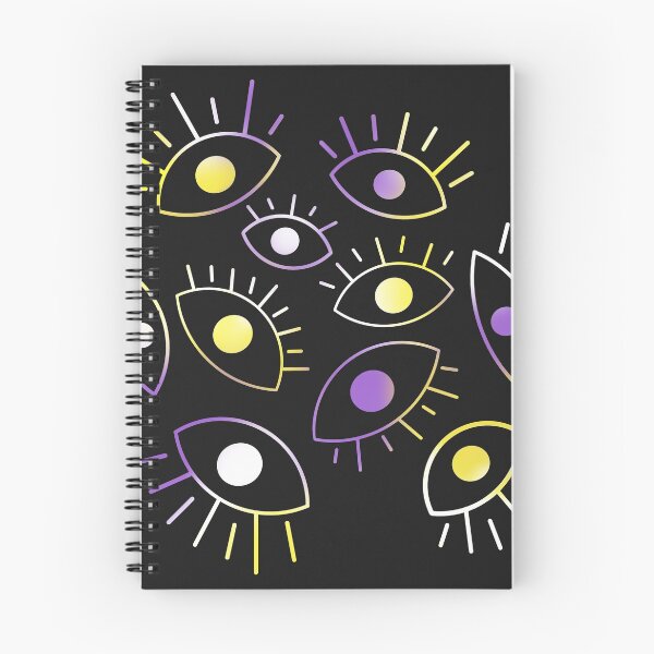 Item preview, Eyes of the Void - Nonbinary Pride designed and sold by rollingtape.