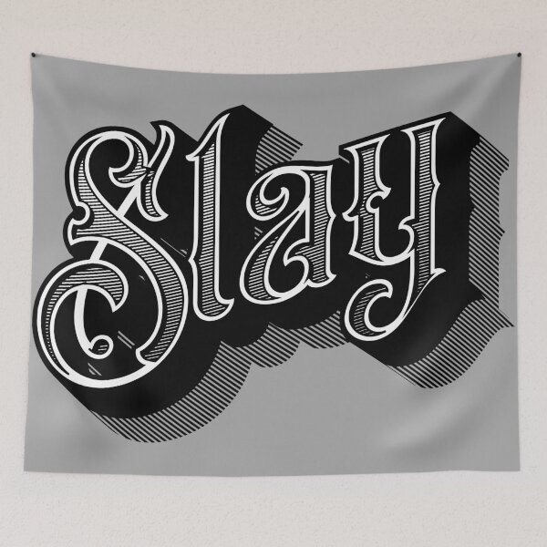 Item preview, Slay Old School designed and sold by BeyondTheDeck.