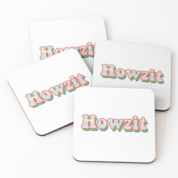 Item preview, Howzit colorful retro designed and sold by daybydayna.